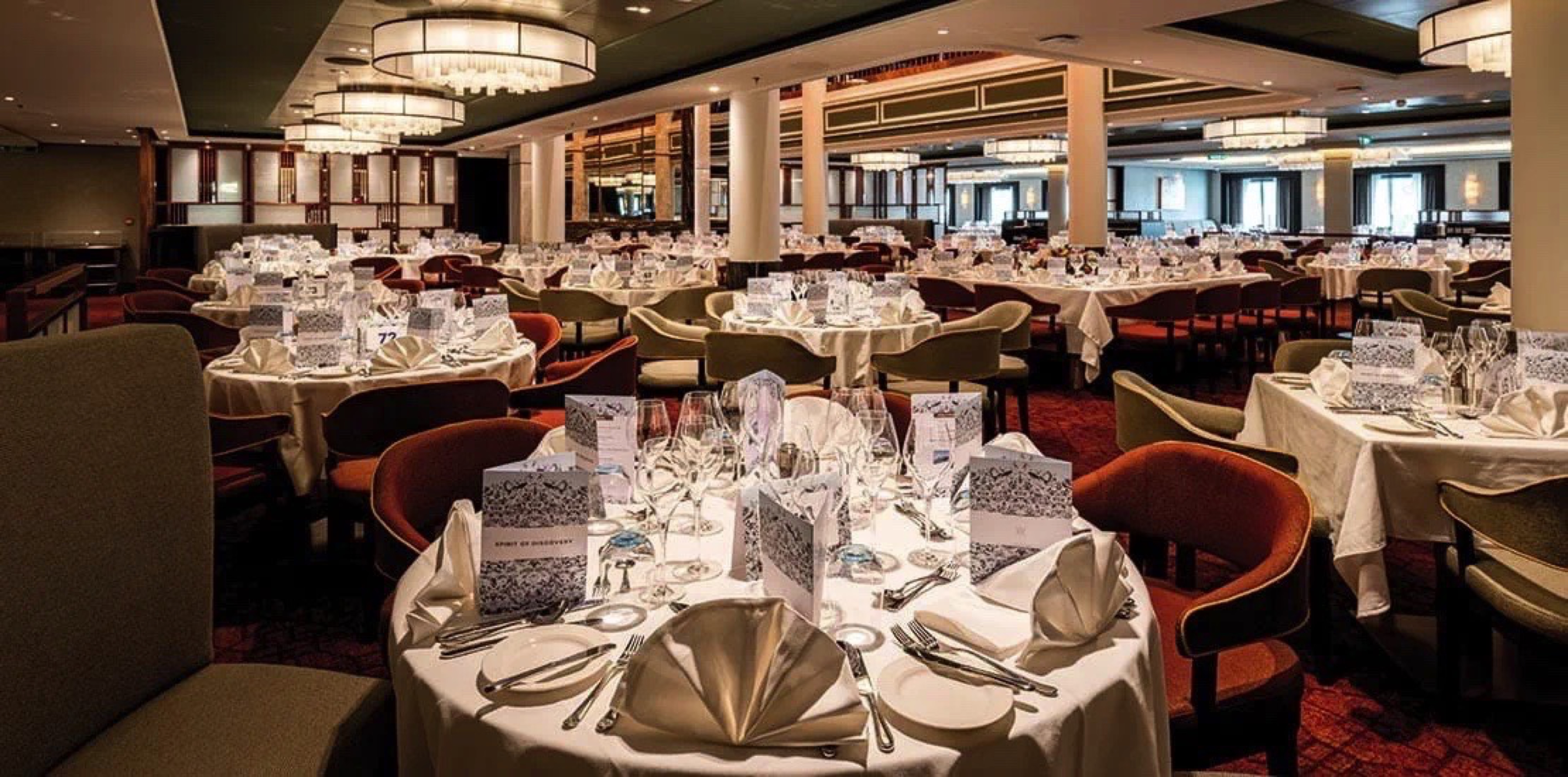 Spirit of Discovery - The Grand Dining Room